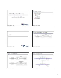 ESE 531: Digital Signal Processing Lecture Outline ADC Anti-Aliasing