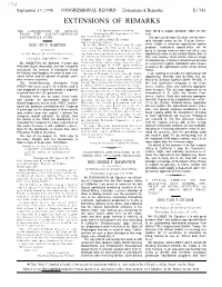 Extensions of Remarks E1743 EXTENSIONS of REMARKS