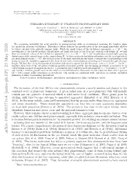 STREAMING INSTABILITY in TURBULENT PROTOPLANETARY DISKS Orkan M