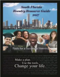 2017 Reentry Resource Guide Returning