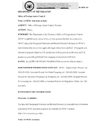 Billing Code 4810-Al Department
