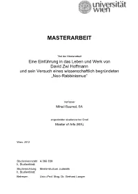Masterarbeit