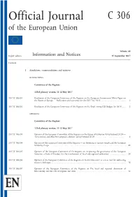 Official Journal of the European Union C 306/1