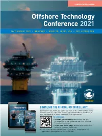 Offshore Technology Conference 2021