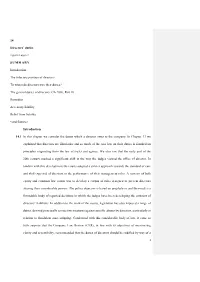 SUMMARY Introduction the Fiduciary Position of Directors to Whom Do Directors Owe T
