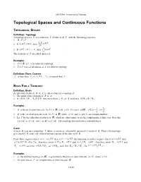 MAT327H1: Introduction to Topology