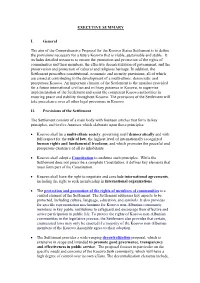 The Settlement Consists of Guiding Principles in the Main Body