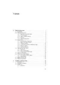 Table of Contents