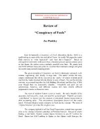 Conspiracy of Fools”
