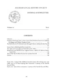 JOURNAL & NEWSLETTER Volume 10 No 6