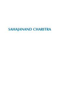 SAHAJANAND CHARITRA Ii Sahajanand Charitra Iii