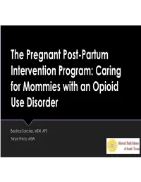 Caring for Mommies with an Opioid Use Disorder