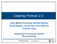 Coarray Fortran 2.0