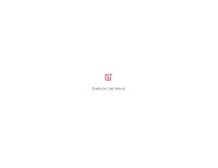 Oneplus 6T User Manual Index