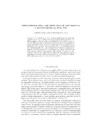 Submanifolds That Are Level Sets of Solutions to a Second-Order Elliptic Pde