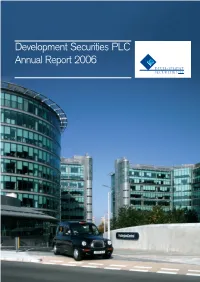 Development Securities PLC Annual Report 2006