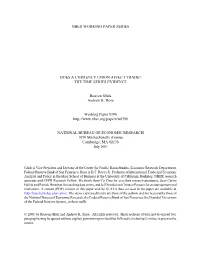 Does a Currency Union Affect Trade? the Time Series Evidence