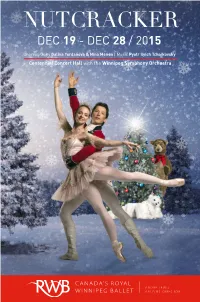 Nutcracker Dec 19 - Dec 28 / 2015