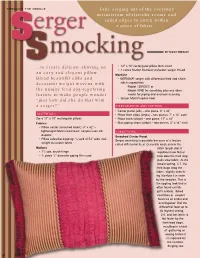 To Create Delicate Shirring on an Easy and Elegant Pillow. Blend Beautiful