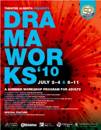 A Summer Workshop Program for Adults