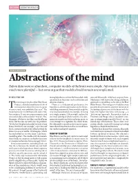 Abstractions of the Mind Before Data Were So Abundant, Computer Models of the Brain Were Simple