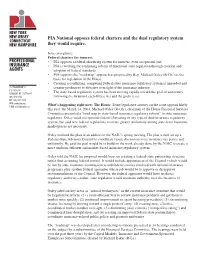Federal Charters for Insurers