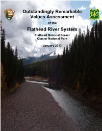 Outstandingly Remarkable Values Assessment