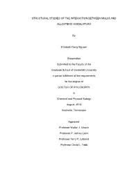 Structural Studies of the Interaction Between Mglu5 And