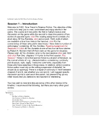 You Zombies, Click and a Novel, 1632, Both of Which Are Available Online from Links in the Handout