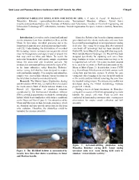 ASTRONAUT-DRILLING SIMULATION for SIGNS of LIFE. E. P. Seto1, K
