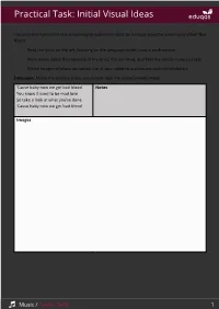 Initial Visual Ideas