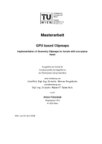 GPU Based Clipmaps