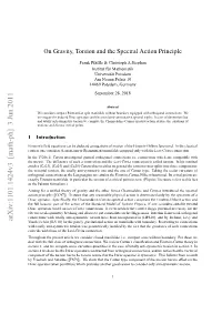 On Gravity, Torsion and the Spectral Action Principle
