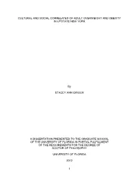 University of Florida Thesis Or Dissertation Formatting
