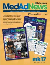 2017 MEDIA KIT “In One Word EXTRAORDINARY