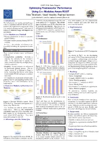 Optimizing Frameworks' Performance Using C++ Modules