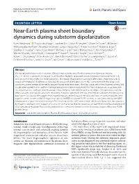 Near-Earth Plasma Sheet Boundary Dynamics During Substorm