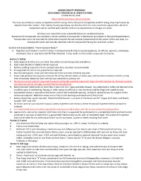 Section 9-6 Social Media: *From General Rules* A