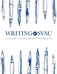 Writing@SVSU 2016–2017