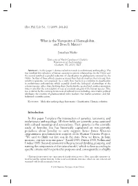 What Is the Viewpoint of Hemoglobin, and Does It Matter?