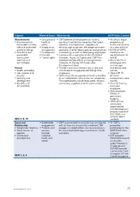 Capitals Material Issues What We Do 2019 Value Created Manufactured