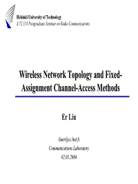Fixed-Assignment Channel-Access Methods