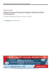 Open Access Proceedings Journal of Physics