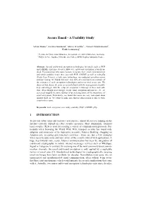 Secure Email - a Usability Study