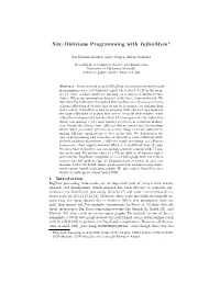 Size Oblivious Programming with Infinimem