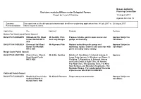 Delegated Decision Report