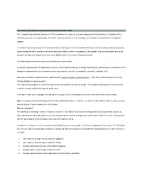 Functional Specification / Requirement Document (FSD / FRD)