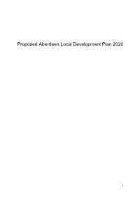 Proposed Aberdeen Local Development Plan 2020