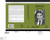 The Legacy of Pierre Bourdieu