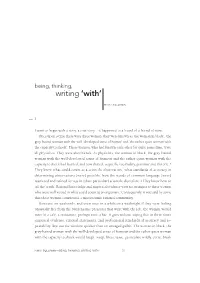 Writing 'With'
